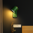 Applique murale LED lampes lumières d'intérieur éclairage d'escalier nordique moderne chambre applique décor à la maison pour salon avec interrupteur applique murale