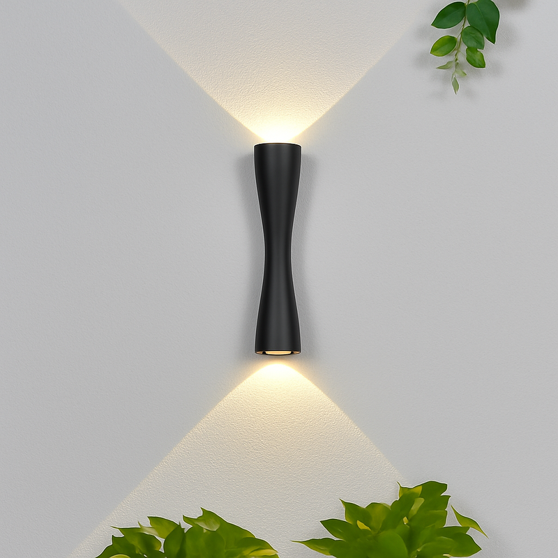 applique murale led minimaliste moderne imperméable idéale intérieur extérieur