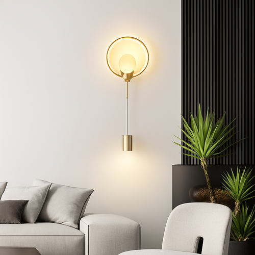 Moderne LED-Wandleuchte mit variabler Farbtemperatur - vue 3 sur 7