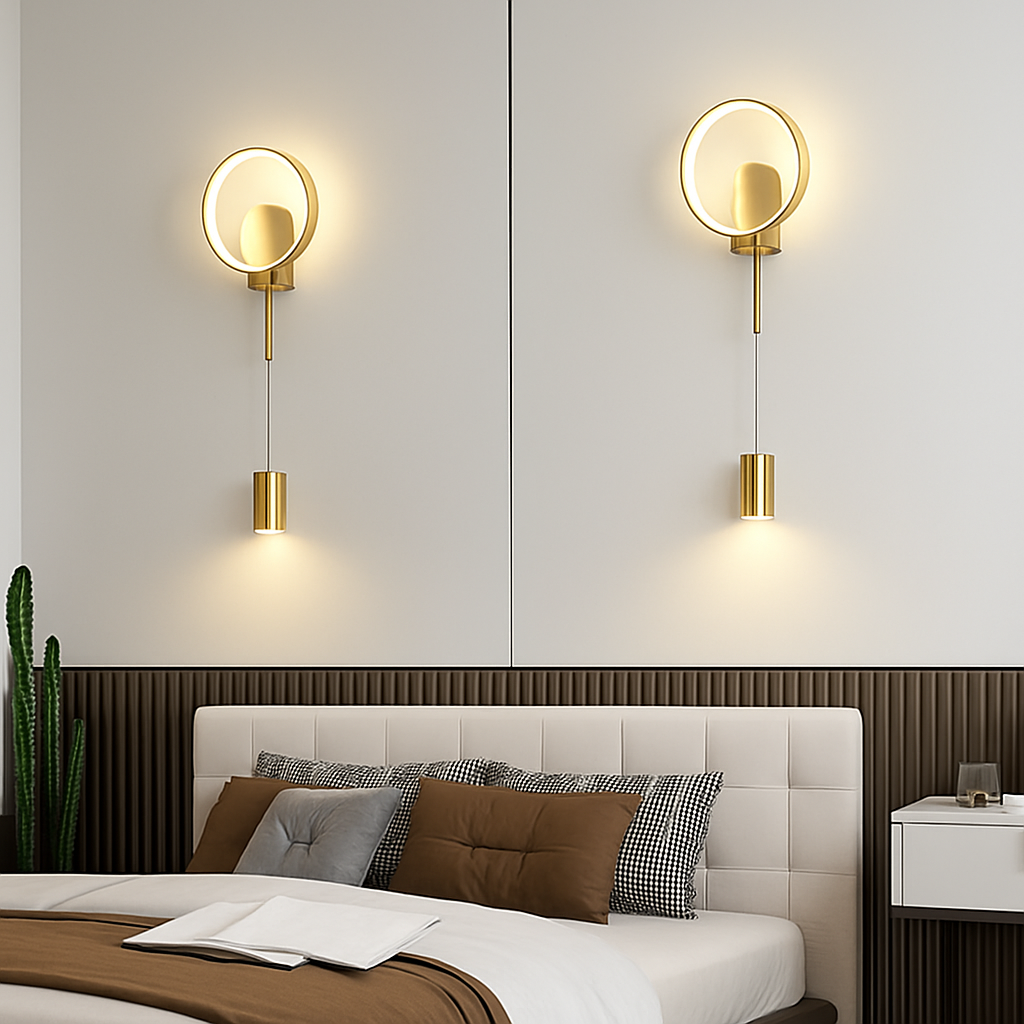 applique murale led moderne avec gradation de température - vue 5 sur 8