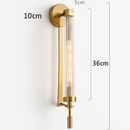 Moderne LED-Wandleuchte aus Messing, kreative Dekoration