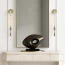Moderne LED-Wandleuchte aus Messing, kreative Dekoration