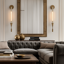 Moderne LED-Wandleuchte aus Messing, kreative Dekoration