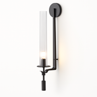 Moderne LED-Wandleuchte aus Messing, kreative Dekoration