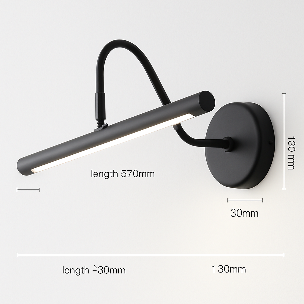 applique murale led moderne pour intérieur design élégant - vue 6 sur 7