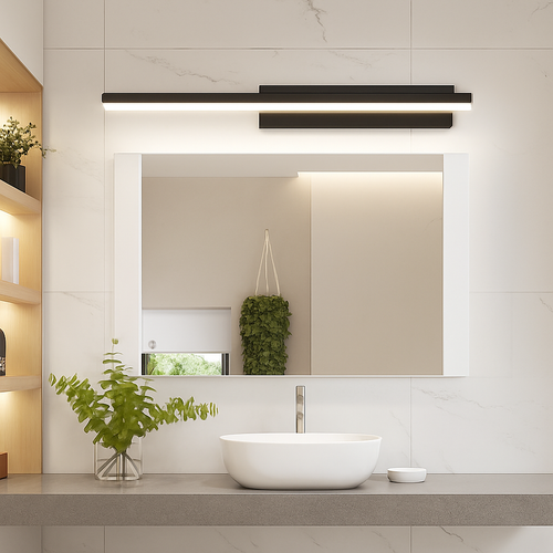 Applique murale LED moderne pour salle de bain