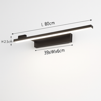 Applique murale LED moderne pour salle de bain