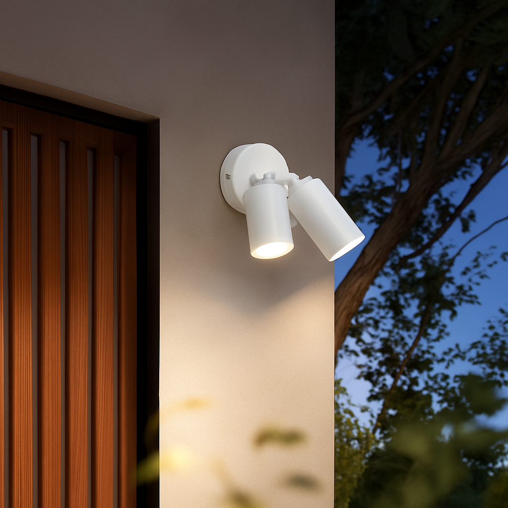 applique murale led nordique double tête rotative pour lecture et étude - vue 6 sur 10