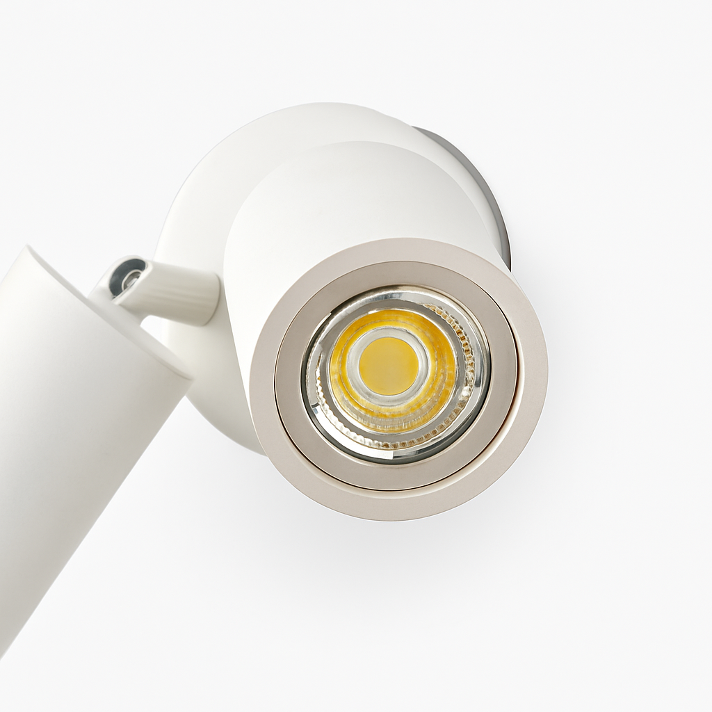 applique murale led nordique double tête rotative pour lecture et étude - vue 8 sur 10