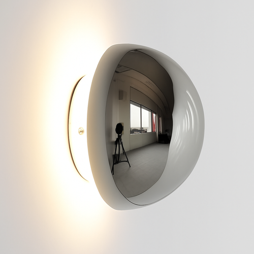 applique murale led nordique en fer et acrylique pour décoration intérieure