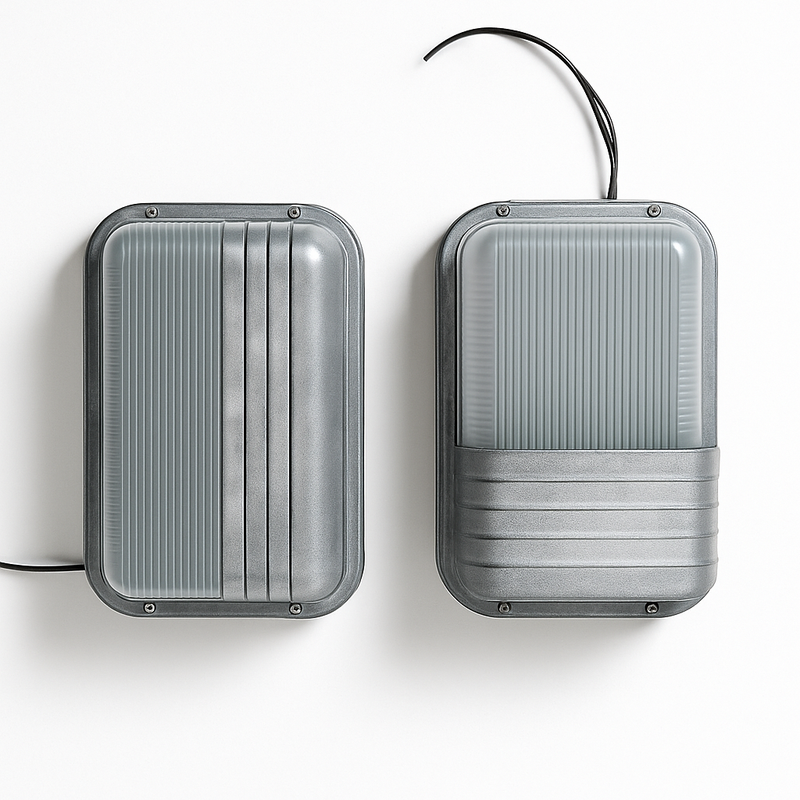 Applique murale LED rétro extérieure E27 industrielle Vintage IP65 étanche en verre