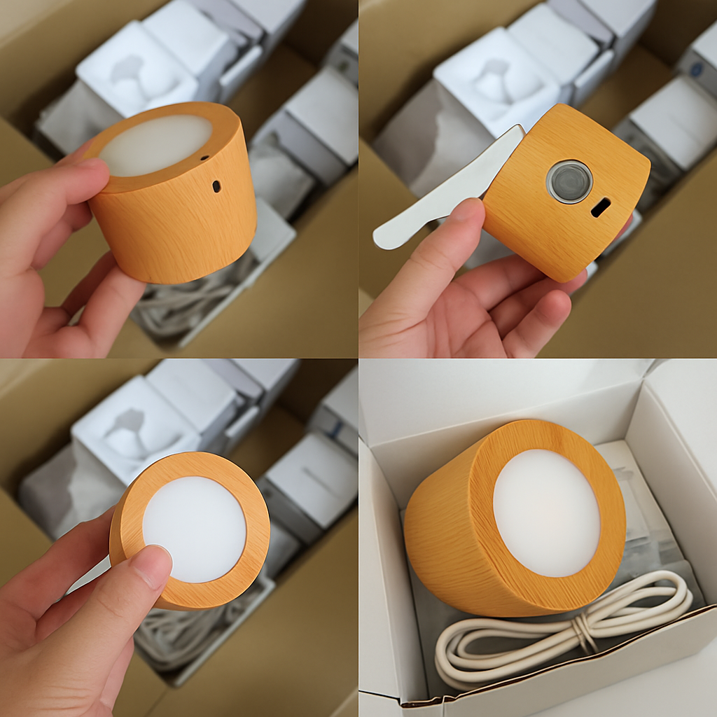 Applique murale LED rechargeable avec télécommande tactile - vue 6 sur 9