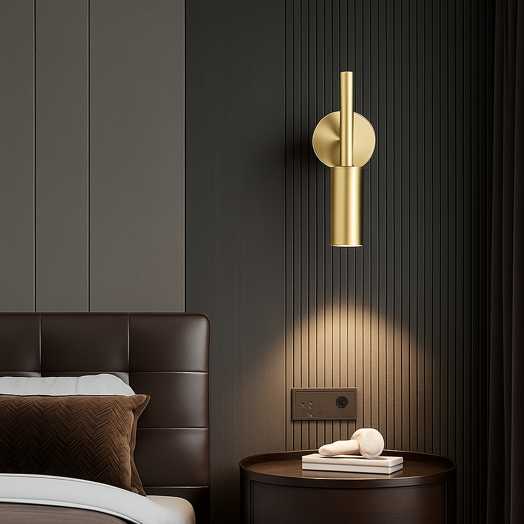 applique murale led rotative avec variateur de température - vue 2 sur 8