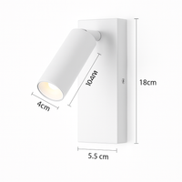 applique murale led rotative moderne pour lecture