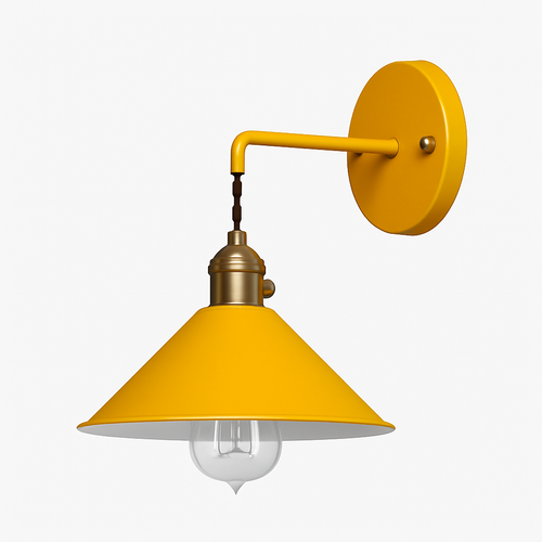 Applique murale LED Vintage Plated de couleurs