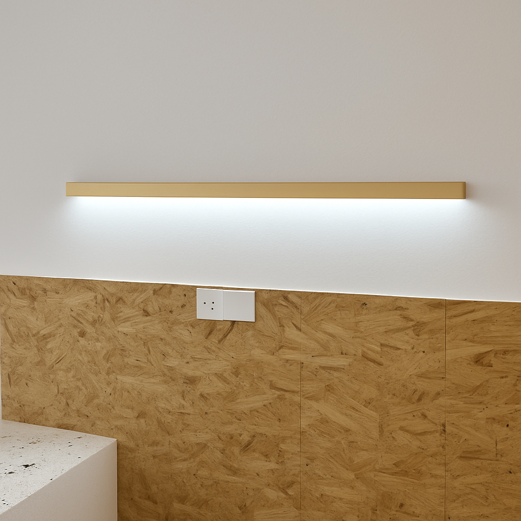 applique murale Longue bande LED en bois - vue 7 sur 10