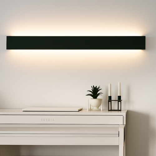 Applique murale longue en aluminium et à LED Sconce