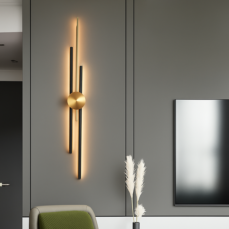 Applique murale longue LED moderne