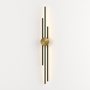 Moderne LED-Wandleuchte in Langform