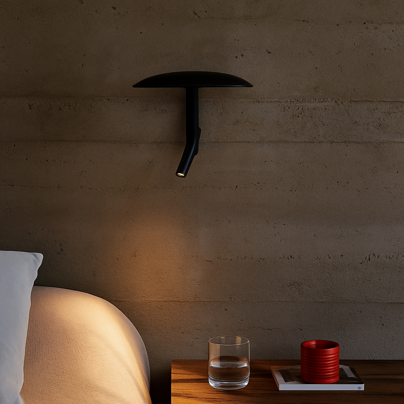 applique murale moderne design nordique métal rotatif lumière décorative