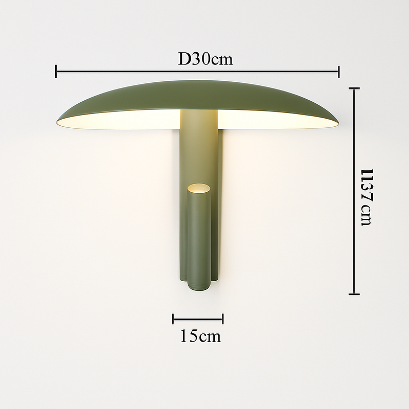 applique murale moderne design nordique métal rotatif lumière décorative