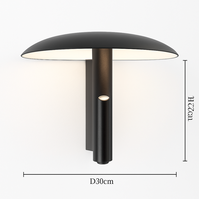 applique murale moderne design nordique métal rotatif lumière décorative