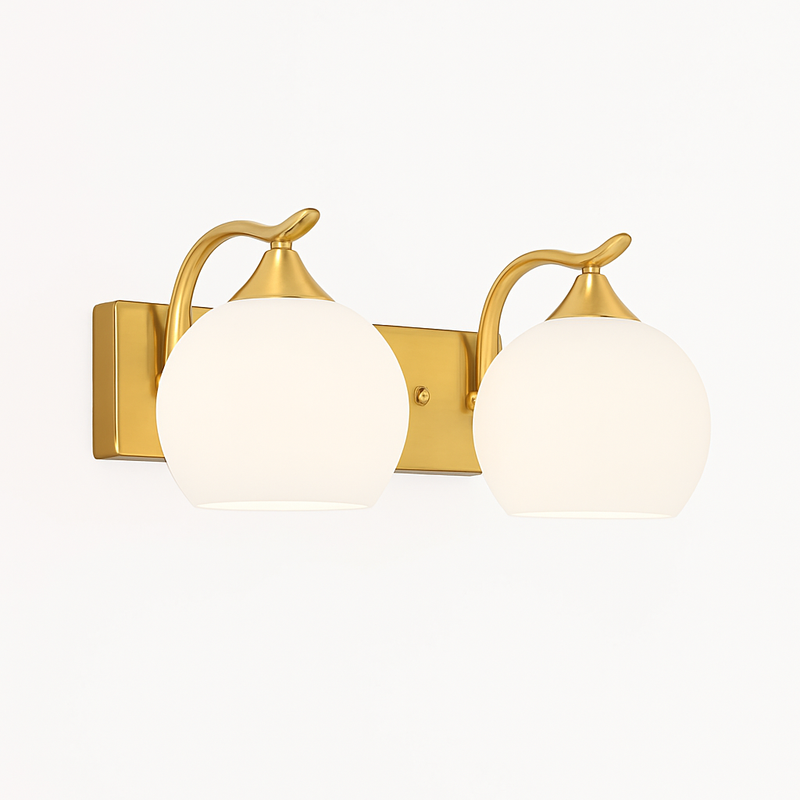 applique murale moderne en verre de luxe art déco