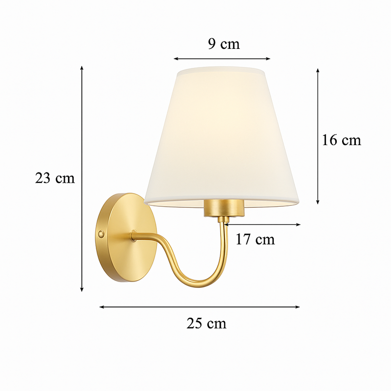 applique murale moderne en verre de luxe art déco