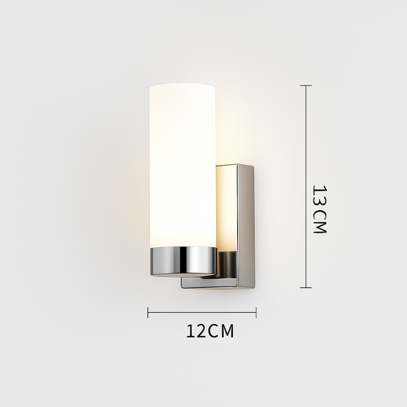 Applique murale moderne LED en verre Markle