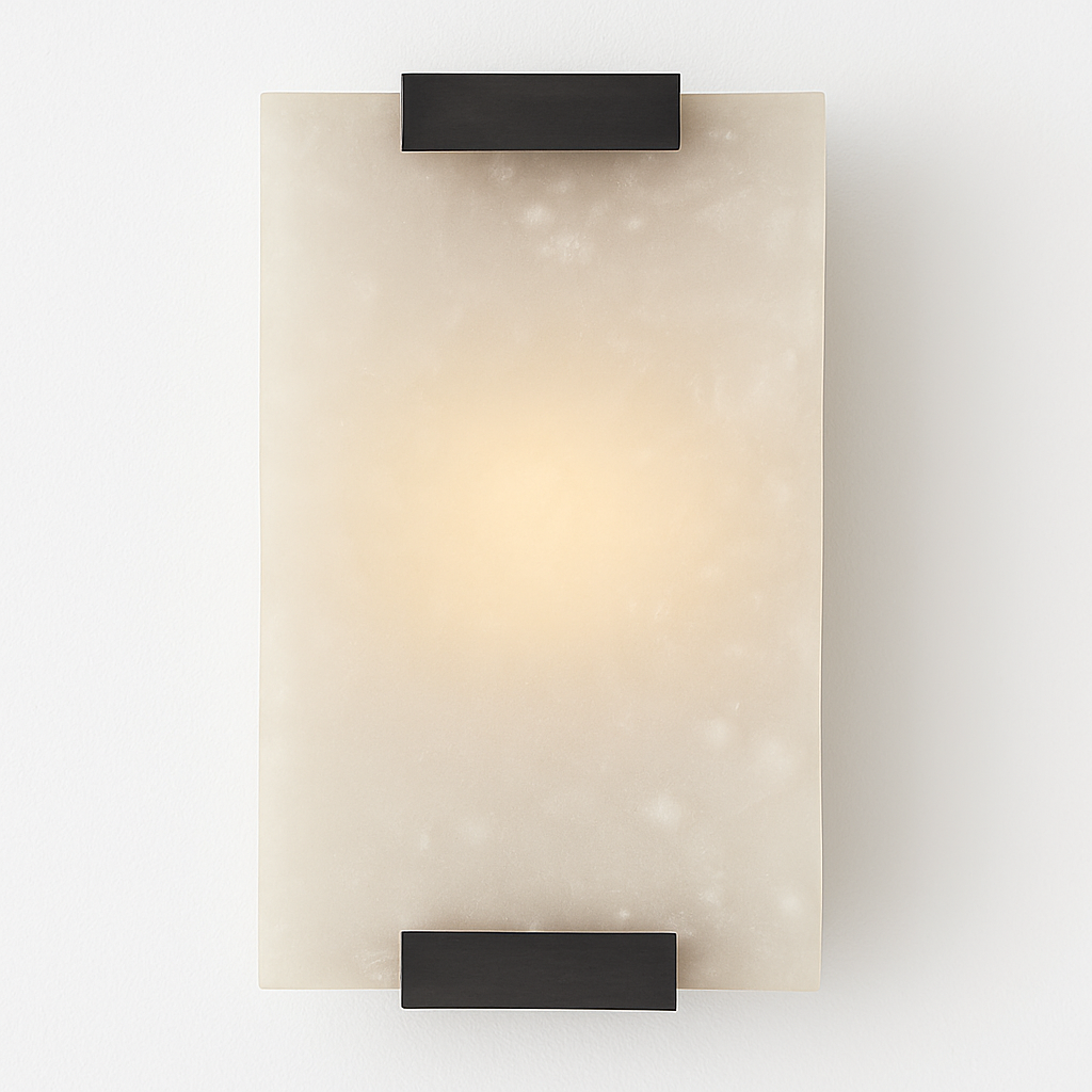 Applique murale moderne LED rectangulaire en marbre Zinerva - vue 8 sur 8