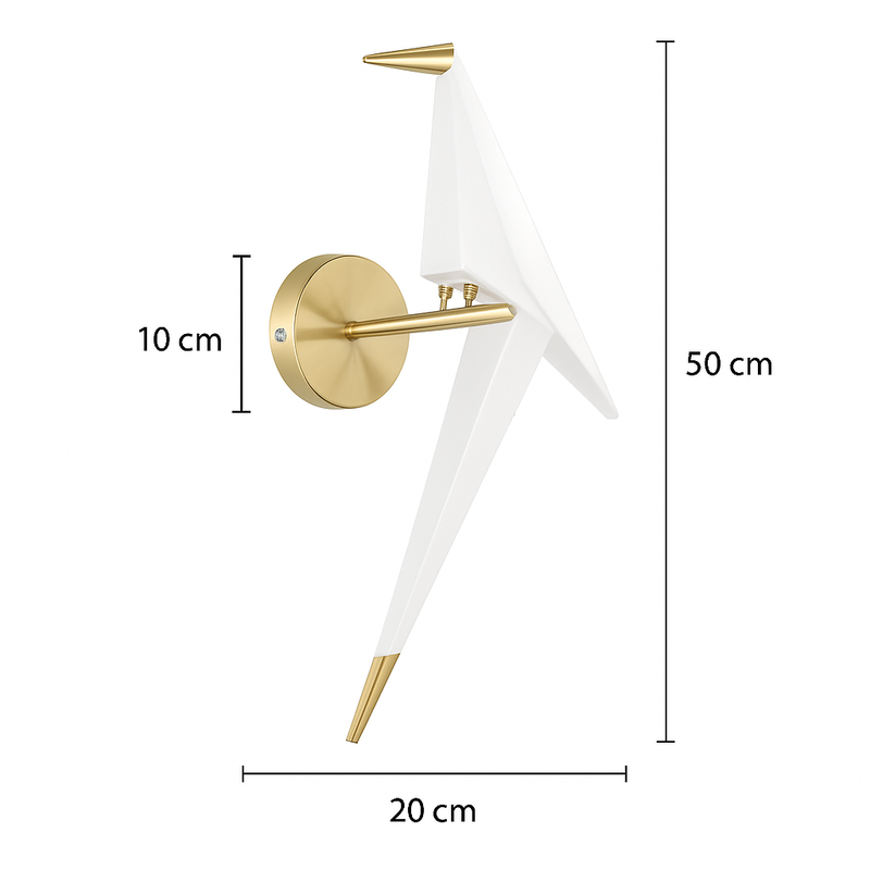 Applique murale moderne oiseau design Bird