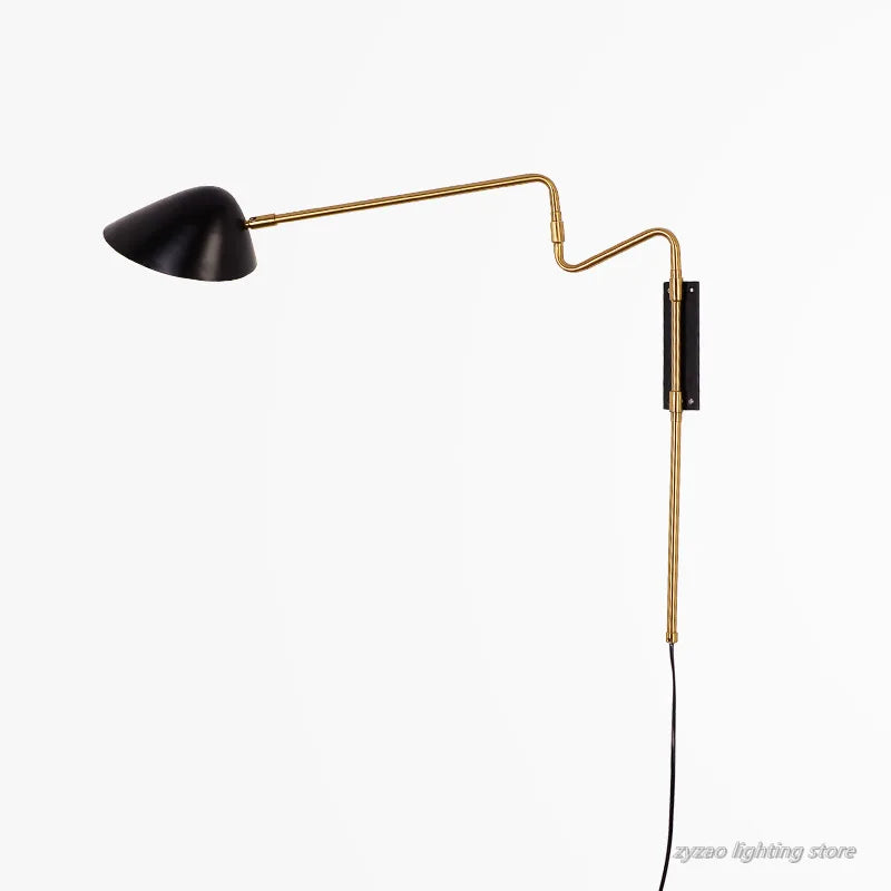 applique murale moderne rotative 360 degrés pour décoration intérieure