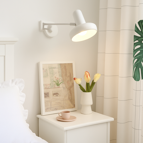 Nordische faltbare Wandleuchte Design für Lesezimmer - vue 5 sur 21