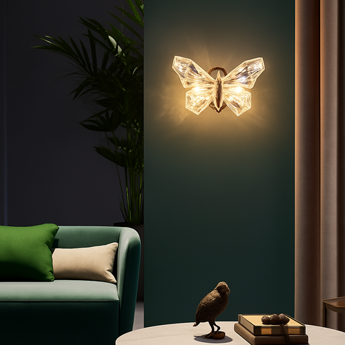 applique murale papillon design pour décoration intérieure moderne