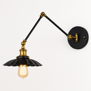 Verstellbare lange Wandleuchte im Loft-Vintage-Stil mit LED