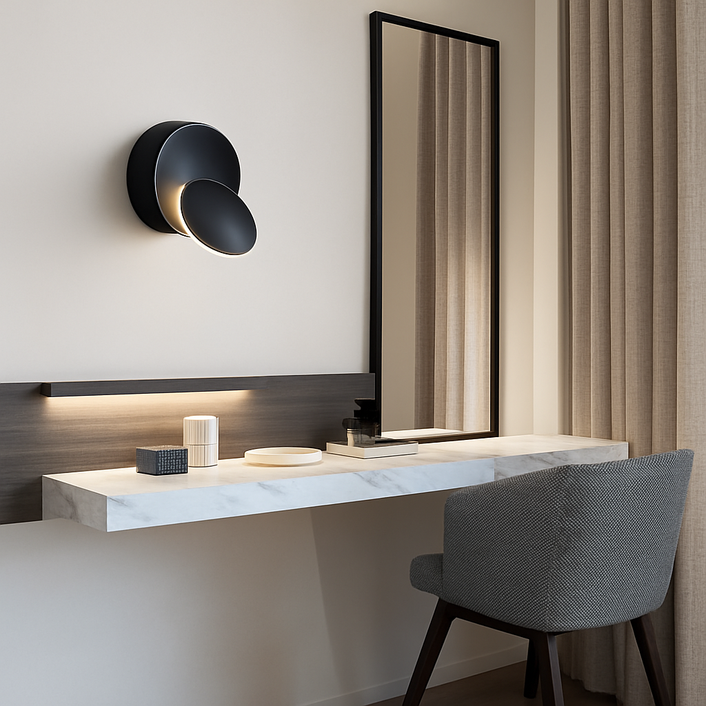 Applique murale ronde design ajustable Degree - vue 3 sur 8