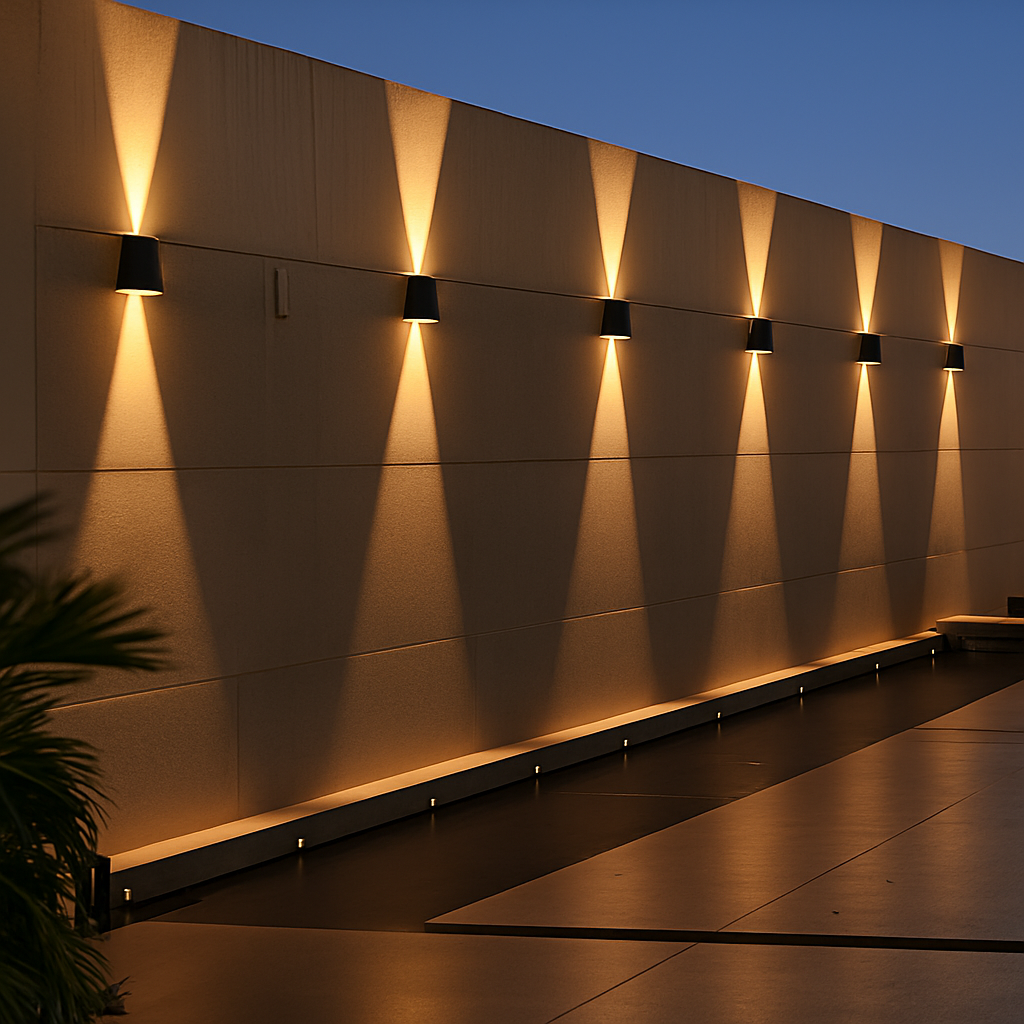 Applique murale solaire d'extérieur à LED - vue 5 sur 10