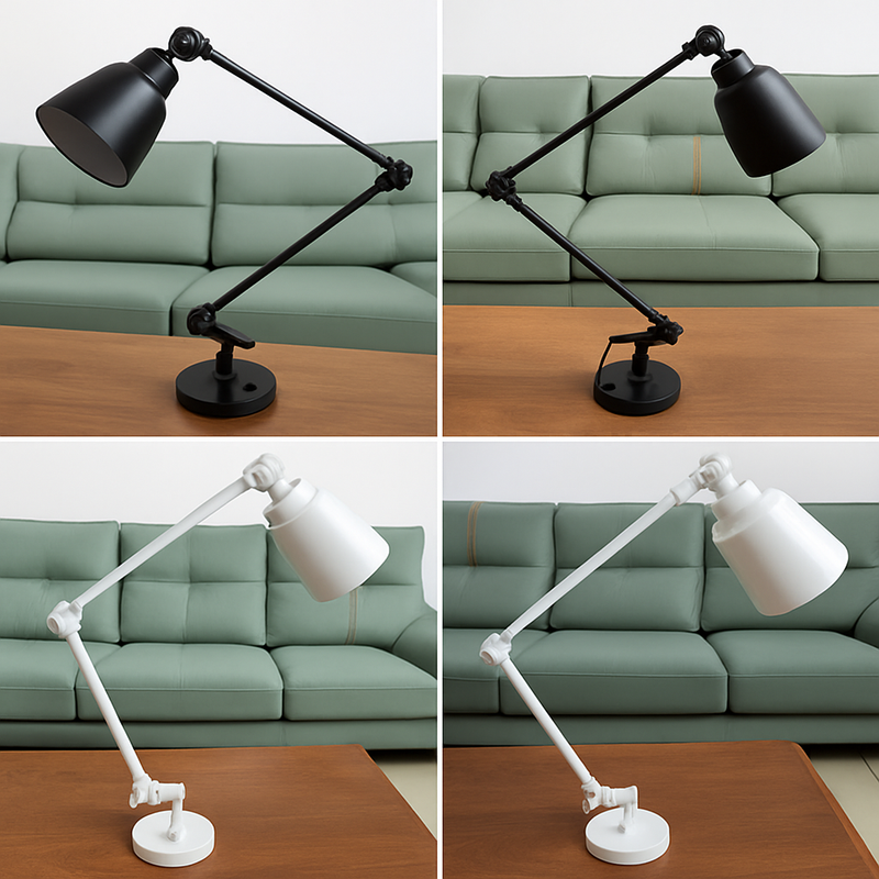 Applique murale télescopiques nordiques plafonnier pliant bras Long réglable salon salle à manger chambre étude éclairage intérieur rotatif