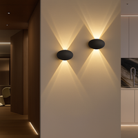 applique murale étanche pour intérieur et extérieur lumière chaude