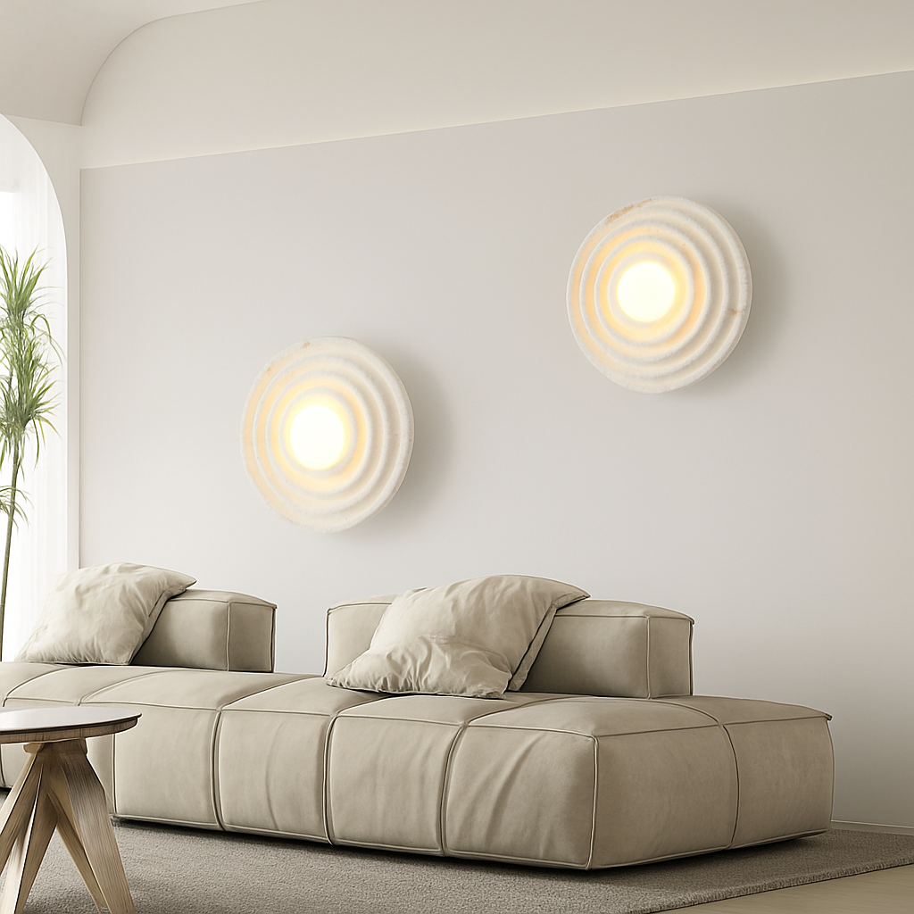 applique murale vintage en résine style japonais led g4 - vue 4 sur 11