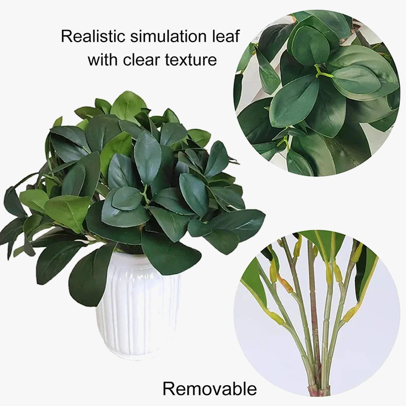 arbustes artificiels eucalyptus branches décoratives pour jardin et mariage