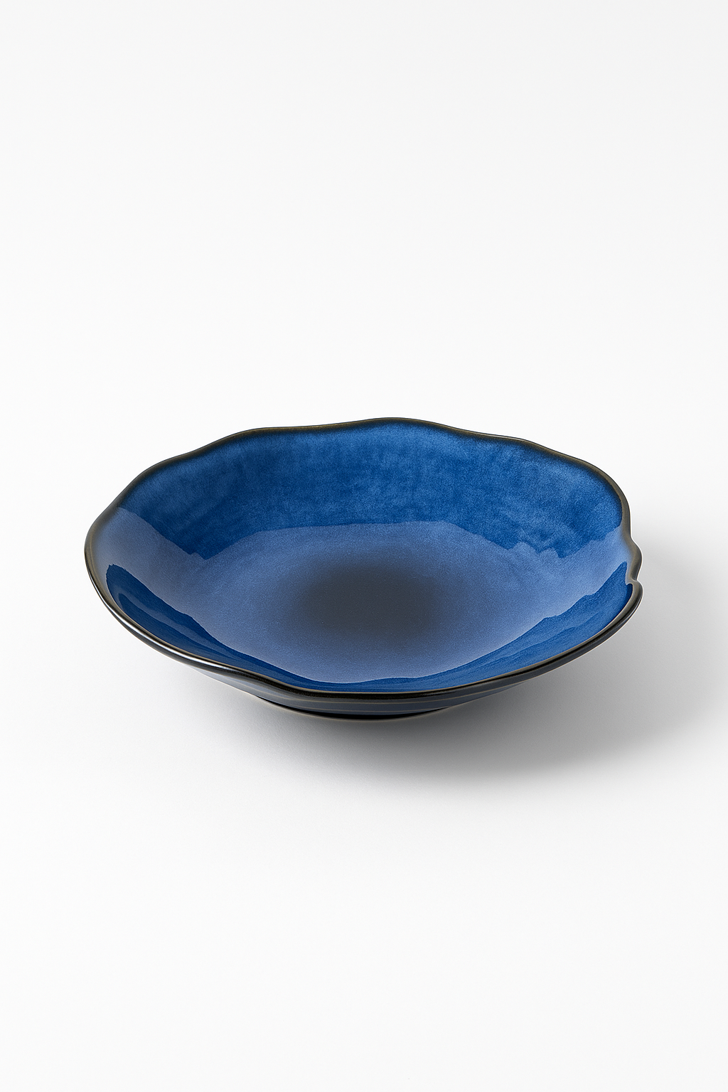 Assiette ceramique coquillage style nordique irreguliere decoration table - vue 2 sur 3