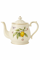 Assiette ceramique motif citron style europeen elegant
