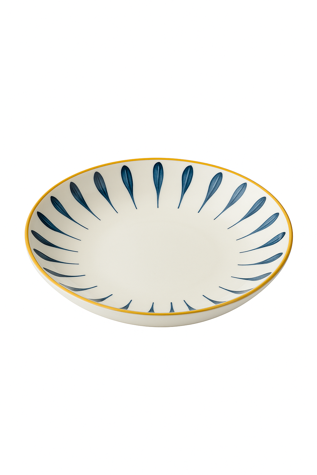 Assiette creuse japonaise porcelaine fine 18 cm - vue 2 sur 3