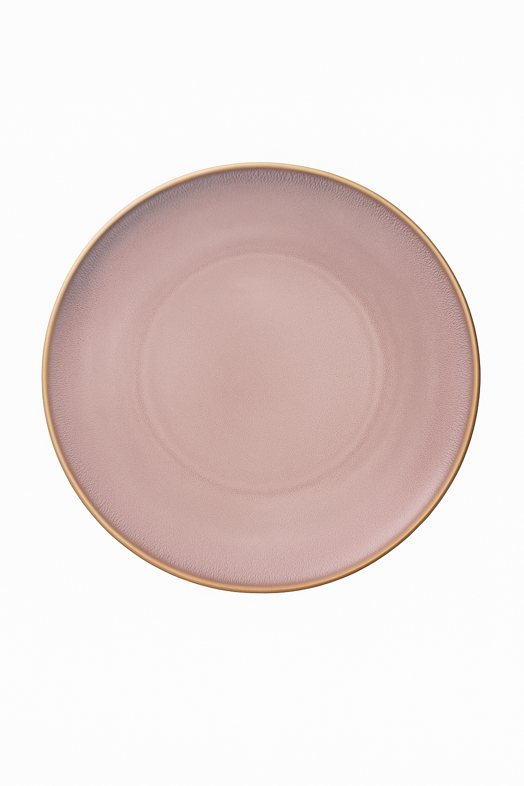 Assiette plate céramique émaillée style minimaliste 27 cm