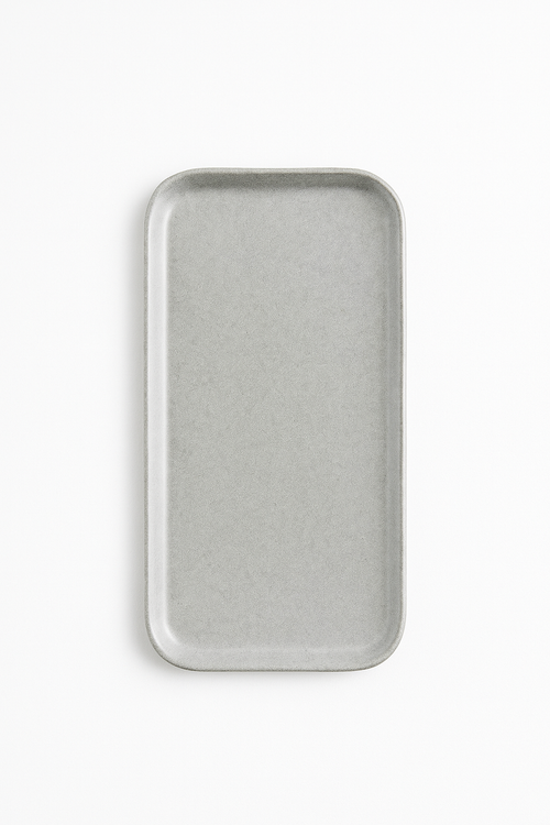 assiette plate inox style industriel vintage camping restaurant