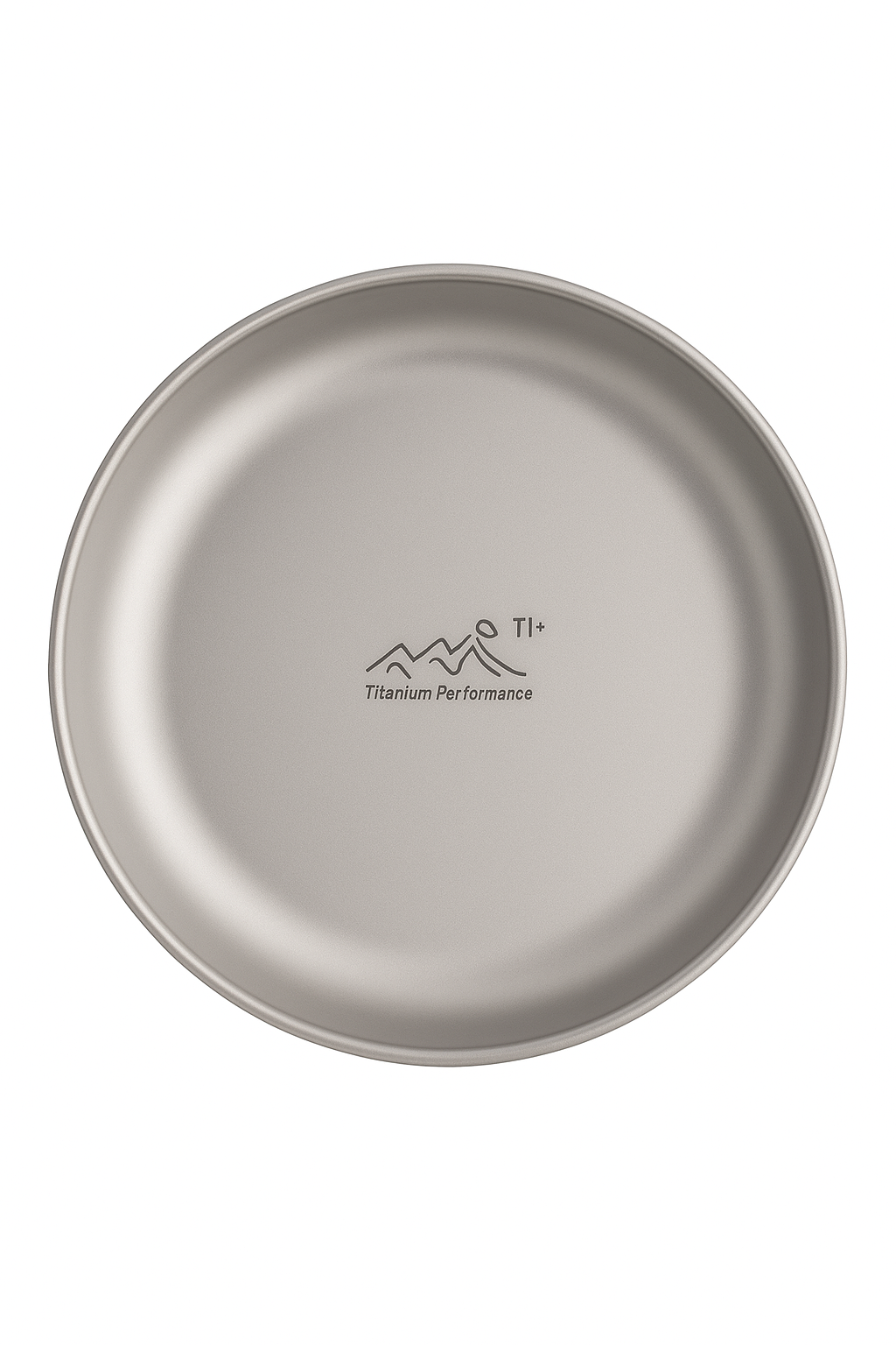 Assiette titane légère randonnée camping empilable résistante rouille - vue 2 sur 3