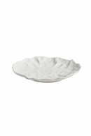 Assiettes creuses ceramique texture ridee style artisanal
