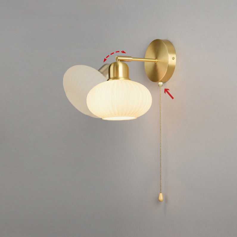 Applique murale LED avec abat-jour blanc Japan - vue 5 sur 7