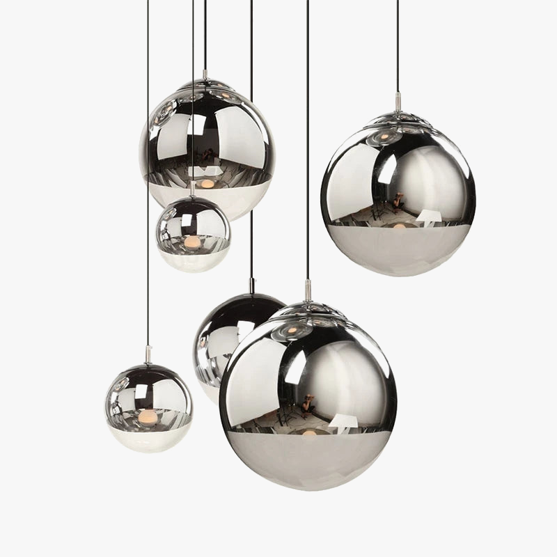 Suspension moderne classique en galvanoplastie design célèbre boule d'étoile